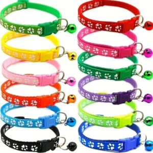 Adjustable Cat Collar with Bell