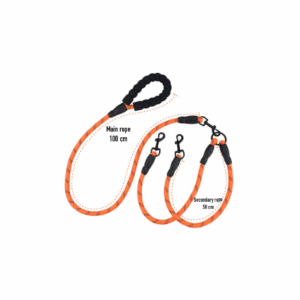 Double-Ended Coupler Pet Leash 1.2x100+50cm