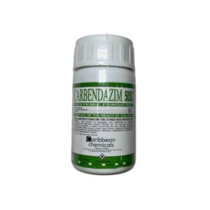 Bottle of Ambrenda-Zone 250EC agricultural insecticide.