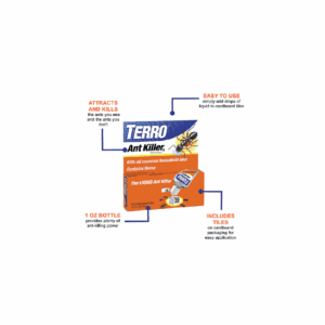 Box of Terso All Killers flying insect traps with product details.
