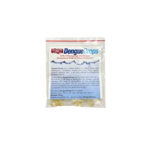 Packet of Dengue Mosquito Repellent.