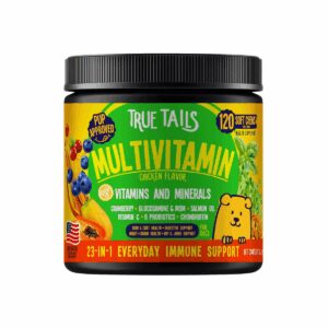 True Tails Daily Multivitamin Chicken Flavour 9oz (120 chews)