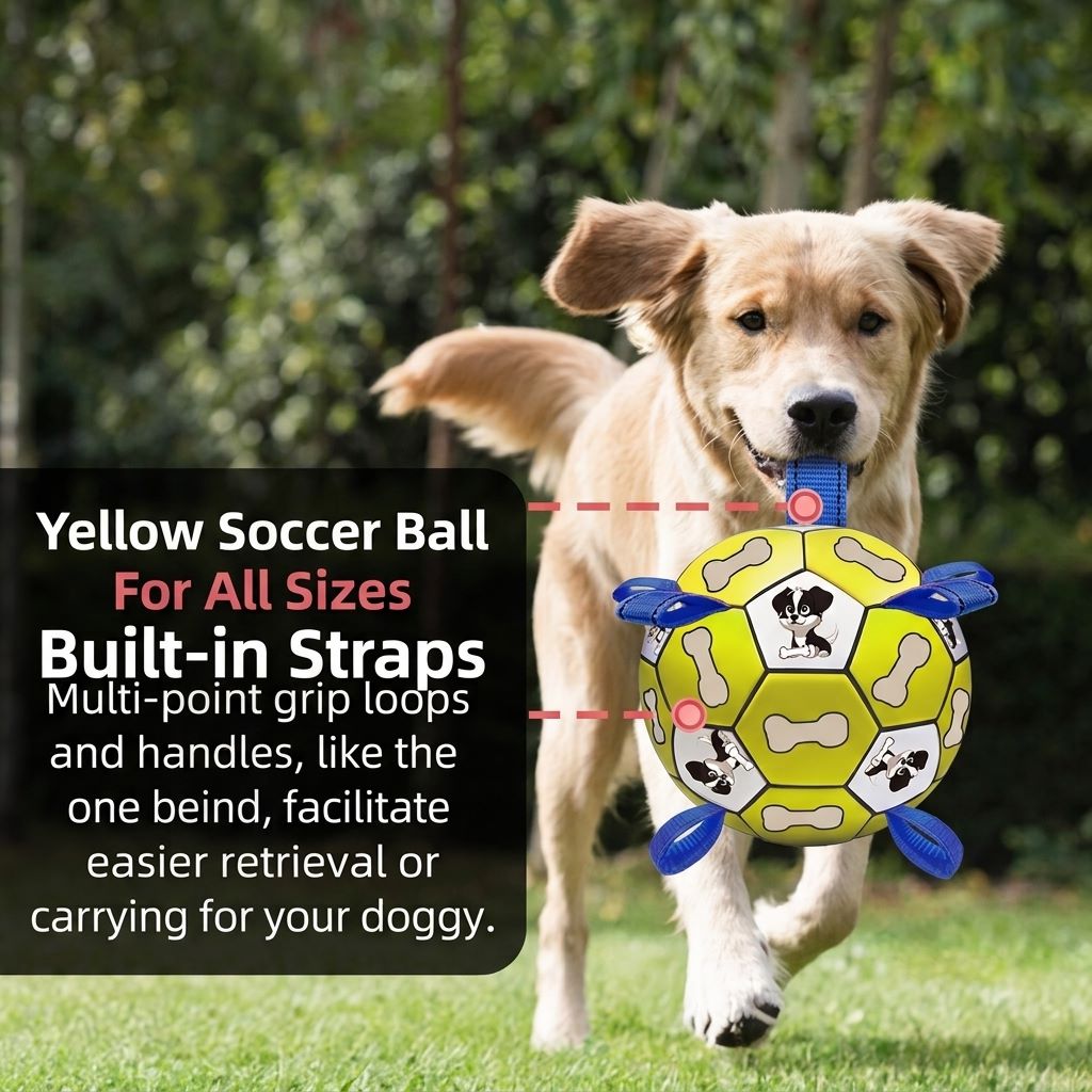 Durable Dog Ball with Air Pump - Image 2