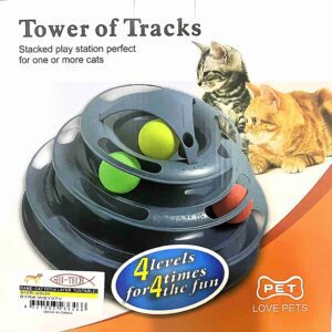 Cat Track Tower Cat Toy