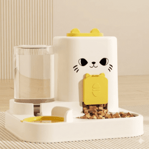 Cat Food and Water Dispenser