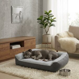 Sealy Supportive Plush Pet Couch, Dog Bed
